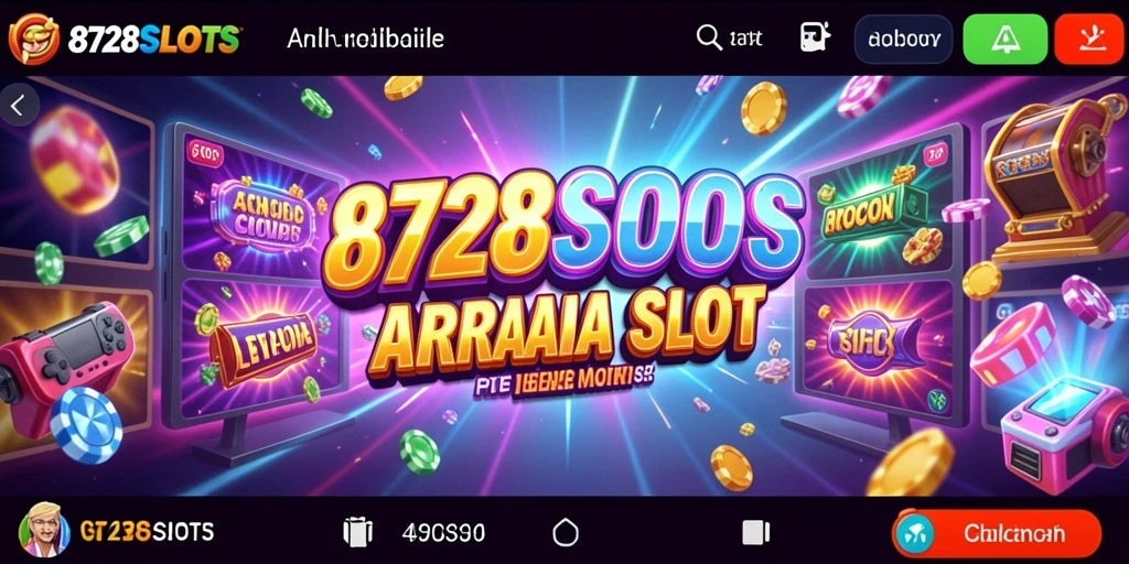 Tampilan permainan slot yang menarik dari 8728SLOTS.