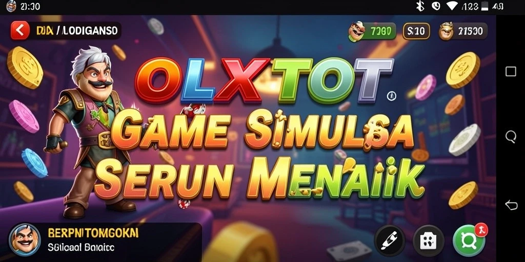 Tampilan layar permainan OLXTOTO yang menarik dan interaktif.