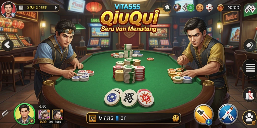 Tampilan gameplay VITA555 yang seru dan interaktif.